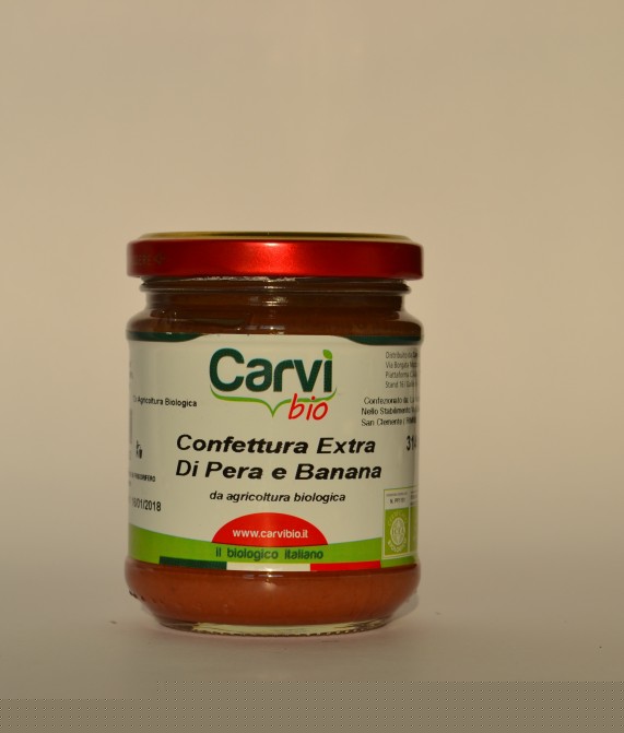 Confettura Extra di Pera e Banana BIO